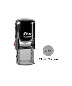 Stamp Shiny R-524 Round 24 Mm - Image 2