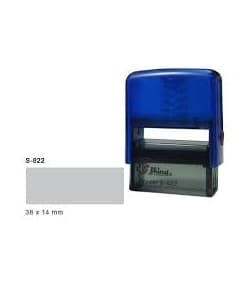 Stamp Shiny S-822 38X14Mm - Image 2