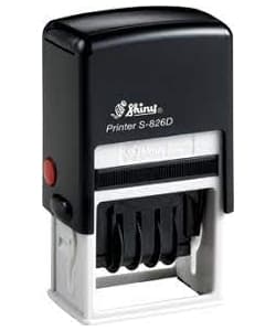 Stamp Shiny S-826D 41X24 Mm Dater English - Image 1