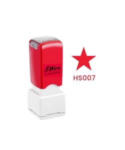 Stamp Shiny Pre-Inked "Star" - Image 1