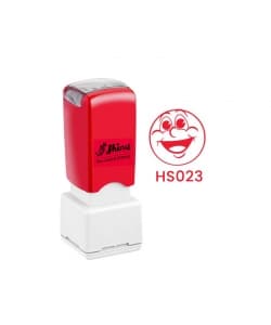 Stamp Shiny Pre-Inked "Happy Face" - Image 1
