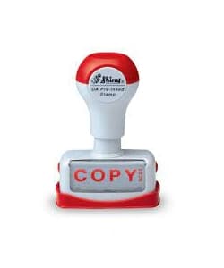 Stamp Shiny Pre-Inked "Copy" - Image 2