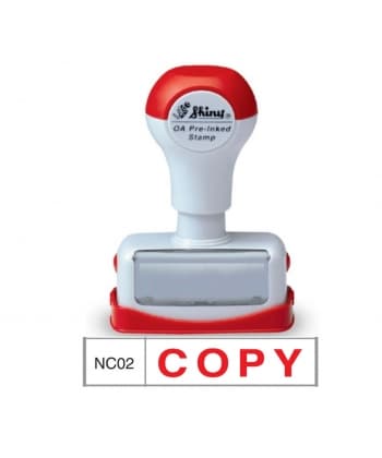 Stamp Shiny Pre-Inked "Copy"