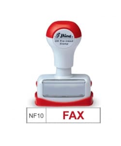 Stamp Shiny Pre-Inked "Fax" - Image 1