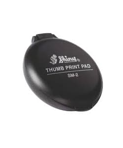 Thumb Print Pad Shiny Sm-2 Round - Image 3