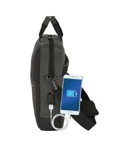 Laptop Bag Business 15.6 Inch Shoulder Black - Image 3