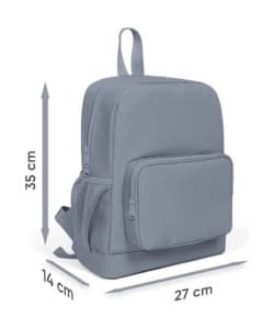 Backpack Kids Large Blue/Orange - Image 4