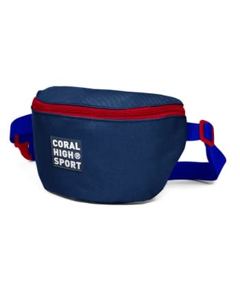Waist Bag Sport D.Blue/Red