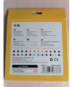 Colored Pencil M&G 24/Pack Wood Free Awpq2119 - Image 2