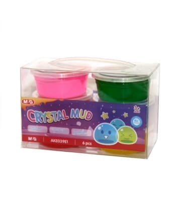 Crystal Mud Pvc M&G 6/Pack Ake039E1