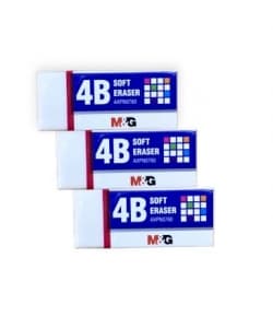 Eraser M&G 42X18X11Mm Soft White Axpn0760 - Image 3