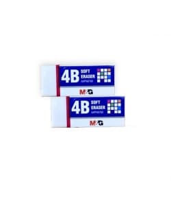 Eraser M&G 52X23X11Mm Soft White Axpn0761 - Image 2