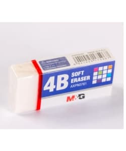 Eraser M&G 52X23X11Mm Soft White Axpn0761 - Image 3