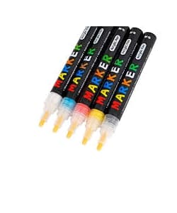 Marker M&G Acrylic 5/Pack Apl976D8 - Image 2