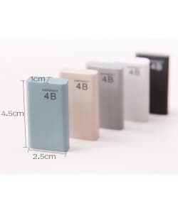Eraser M&G U 4B Morandi Assorted Axp96507 - Image 3