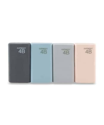 Eraser M&G U 4B Morandi Assorted Axp96507