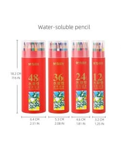 Colored Pencil Aquarelle M&G 24/Pack Awp36810 - Image 4