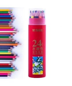 Colored Pencil Aquarelle M&G 24/Pack Awp36810 - Image 2