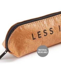 Pencil Case Mr Less Is More Oval Brown 16380 - Image 2
