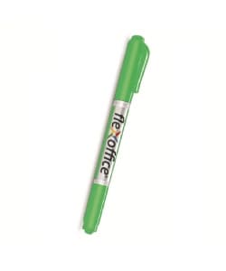 Marker Permanent Flexoffice Cd Twin Blue Fo-Pm01 - Image 5