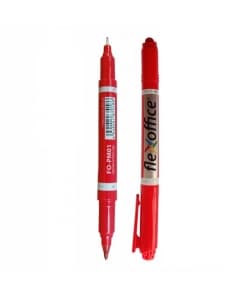 Marker Permanent Flexoffice Cd Twin Blue Fo-Pm01 - Image 3