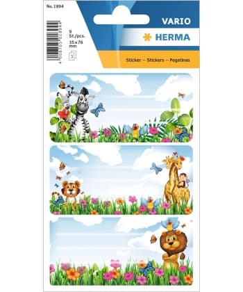 Name Tags Herma Jungle 1894