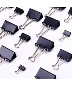 Binder Clip Comix 25Mm 12/Pack Black B3608 - Image 4