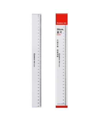 Ruler Comix Plastic 30Cm B3251