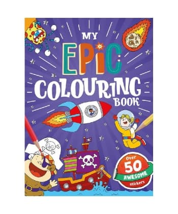 Holo Colouring My Epic Colouring Book