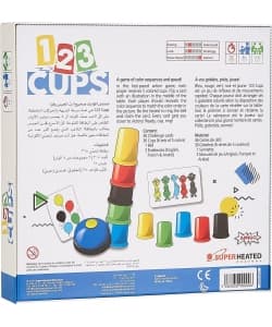 123 Cups Board Game - Image 2