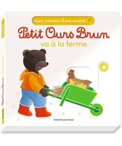 Petit Ours Brun Va A Ferme Mon Premier Livre - Image 1