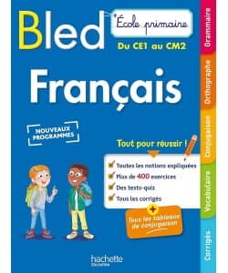 Bled Ecole Primaire Francais Du Ce1 Au Cm2 - Image 1