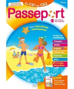 Passeport Du Ce1 Au Ce2 7/8 Ans 2023 - Image 1