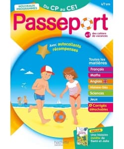Passeport Du Cp Au Ce1 10/11 Ans 2023 - Image 1