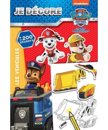 Pat  Patrouille  Je Decore  Les Vehicules