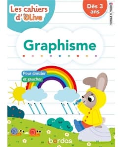 Cahier Olive Graphisme Bordas - Image 1