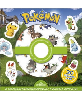 Pokemon - Pochette De Stickers Dragon D Or