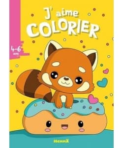 J Aime Colorier (4-6 Ans) Pand Hemma - Image 1