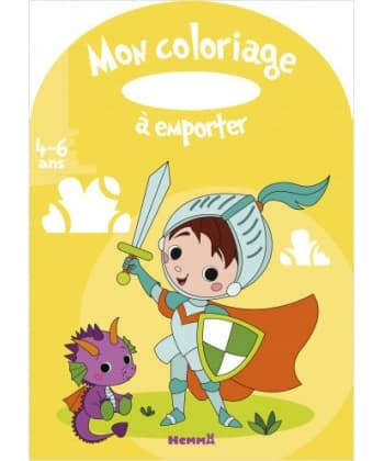 Mon Coloriage A Emporter 4/6Ans Chevalier