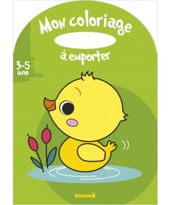 Mon Coloriage A Emporter 3/5Ans Canard