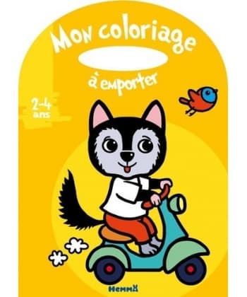 Coloriage Emporter (Loup) Hemma