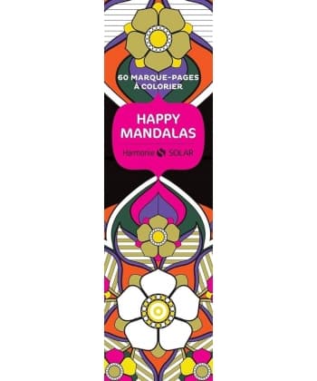 Marque Page Happy Mandalas Solar