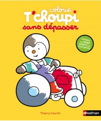 Colorie T Choupi Sans Depasser (Tracteur)