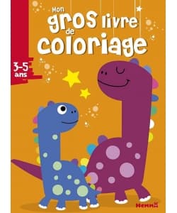 Mon Gros Livre De Coloriage 3/5Ans (Dinosaures) - Image 1