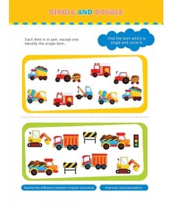 Om Books Brain Games Activity Book 2 (Level 1) - Image 5