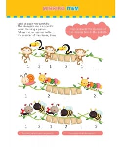 Om Books Brain Games Activity Book 2 (Level 1) - Image 6