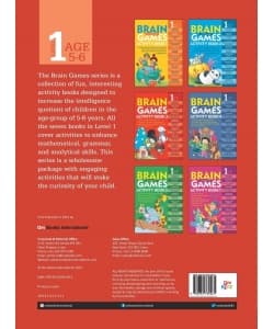 Om Books Brain Games Activity Book 6 (Level 1) - Image 8