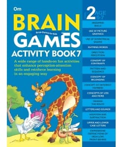 Om Books Brain Games Book 7 - Image 1