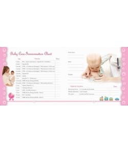 Om Books Baby Record Books Pink Book - Image 3
