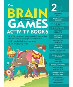 Om Books Brain Games Book 6 - Image 1
